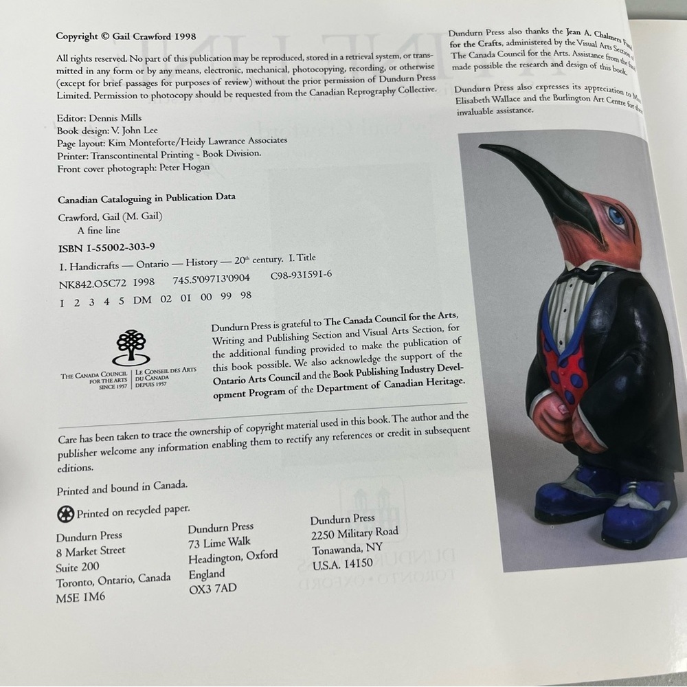 A Fine Line Studio Crafts in Ontario from 1930 - Present Book by Gail Crawford - Picture 6 of 11